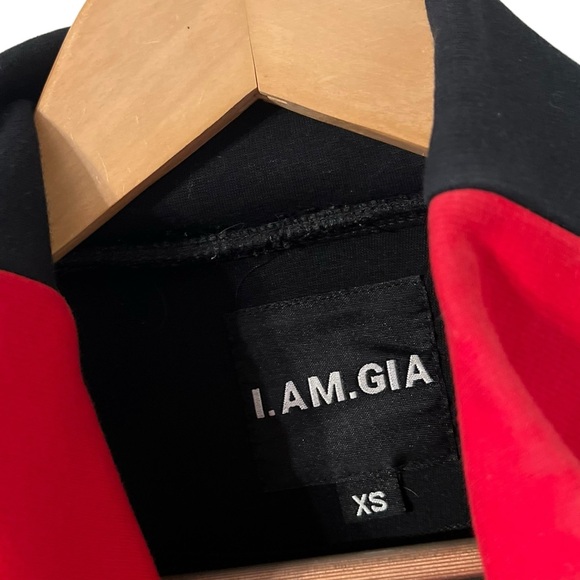 I.AM.GIA Blaster Colorblock Half Zip Sweatshirt Jacket Pullover Sweater - Picture 5 of 8
